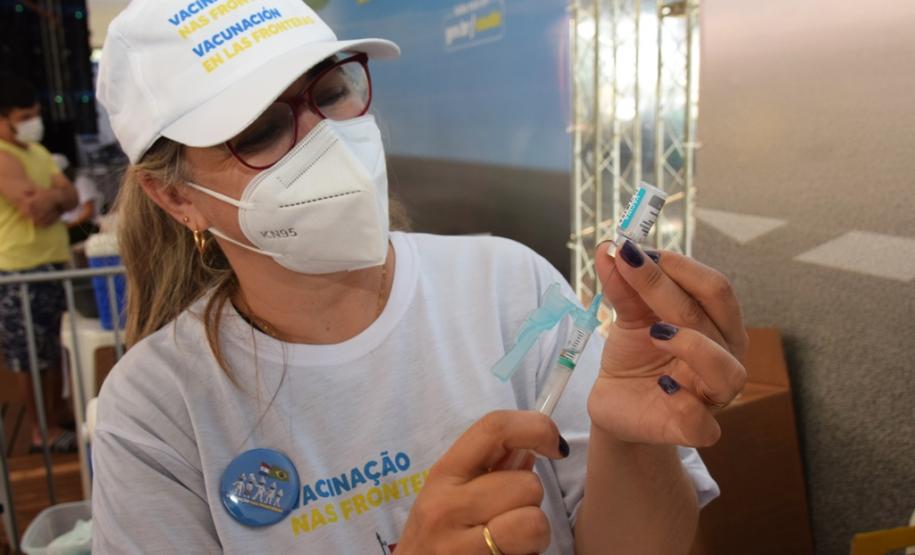 Vacinação nas Fronteiras Foz do Iguaçu 19/11/2021