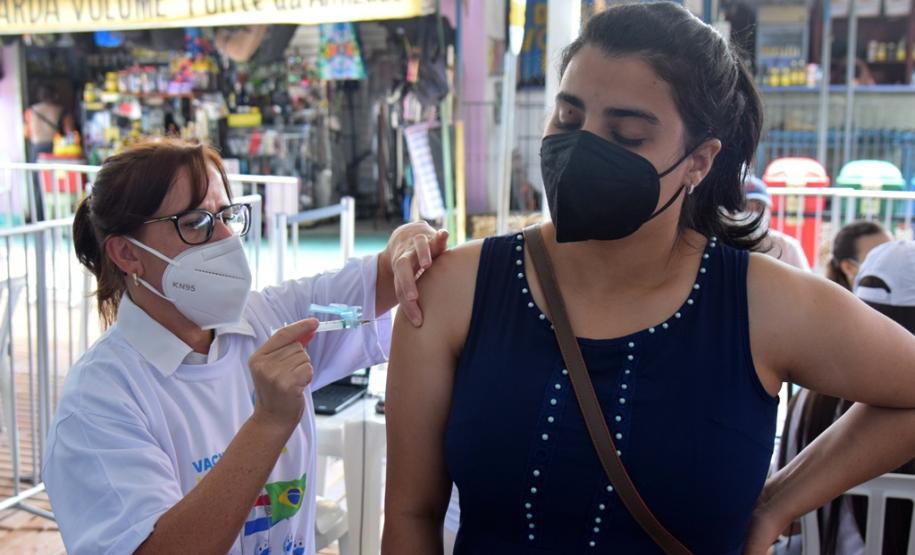 Vacinação nas Fronteiras Foz do Iguaçu 19/11/2021
