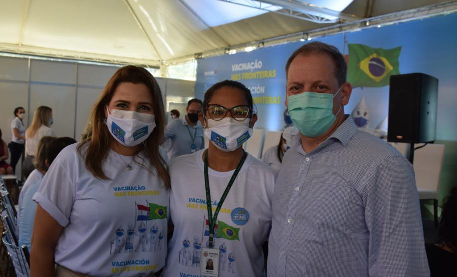 Paraná e Ministérios da Saúde do Brasil e Paraguai realizam testagem e vacinação na fronteira