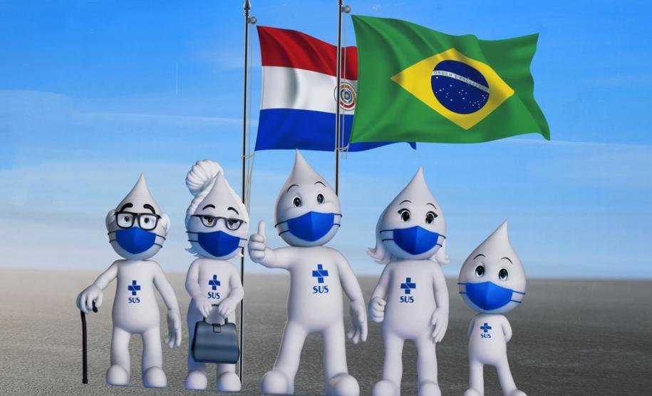 Paraná e Ministérios da Saúde do Brasil e Paraguai realizam testagem e vacinação na fronteira