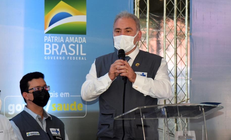 Paraná e Ministérios da Saúde do Brasil e Paraguai realizam testagem e vacinação na fronteira