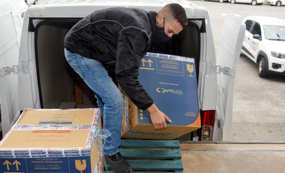 Estado recebe mais de 67,8 mil vacinas contra a Covid-19 nesta terça