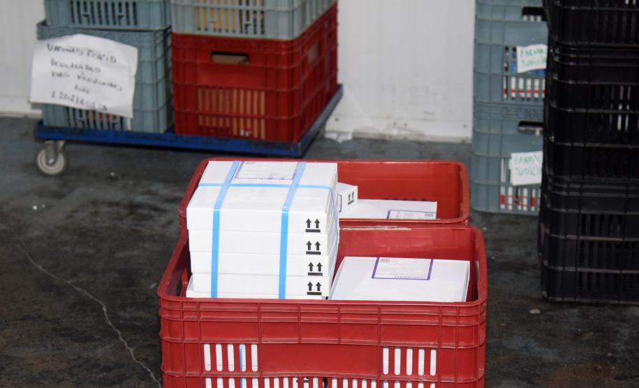 Estado recebe mais de 67,8 mil vacinas contra a Covid-19 nesta terça