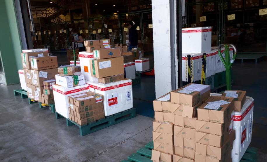 Regionais de Saúde recebem novas doses nesta quarta-feira