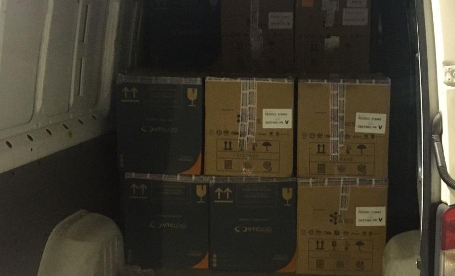 Mais 420 mil doses de vacinas contra a Covid-19 chegam ao Paraná