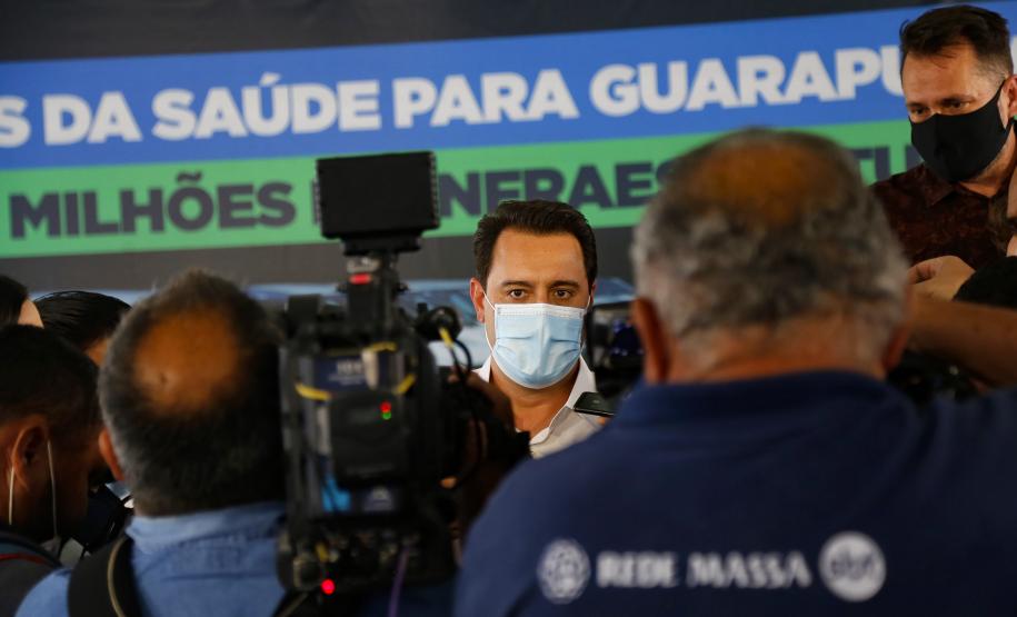 Governo entrega 67 veículos para Saúde de Guarapuava e Região