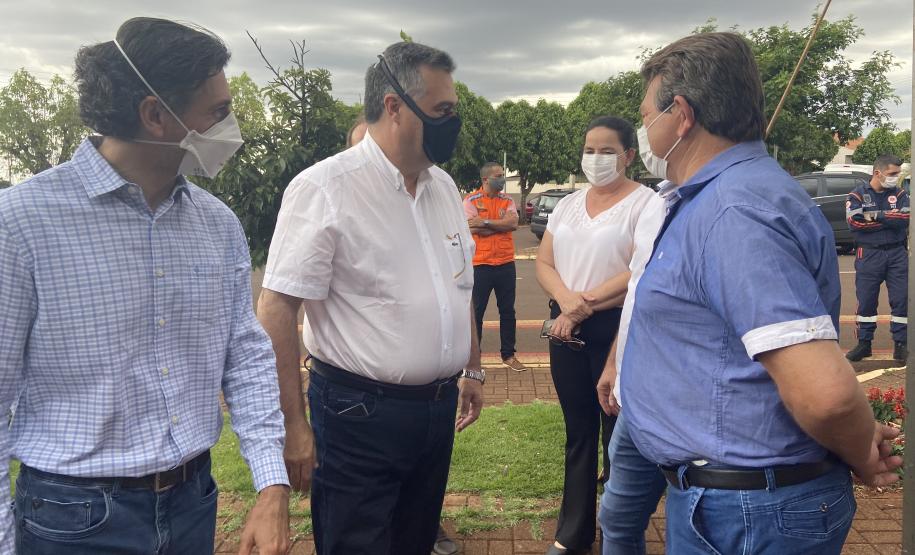 Secretário participa de inauguração da nova base do Samu e Centro de Especialidades em Corbélia