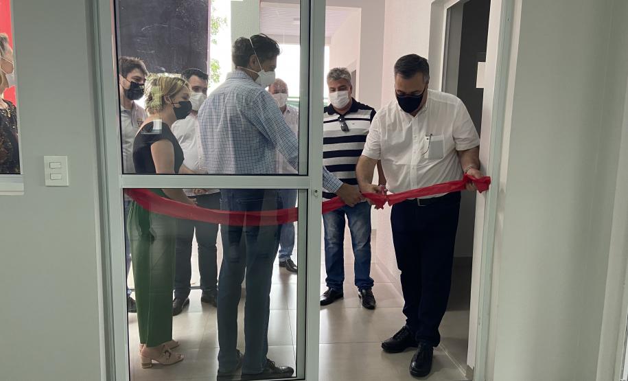 Secretário participa de inauguração da nova base do Samu e Centro de Especialidades em Corbélia