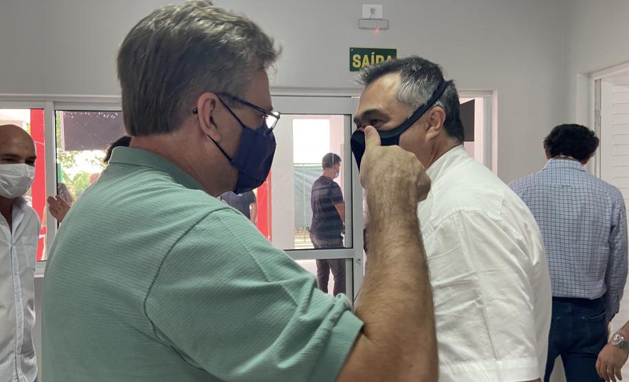 Secretário participa de inauguração da nova base do Samu e Centro de Especialidades em Corbélia