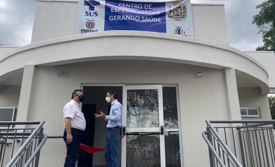 Secretário participa de inauguração da nova base do Samu e Centro de Especialidades em Corbélia