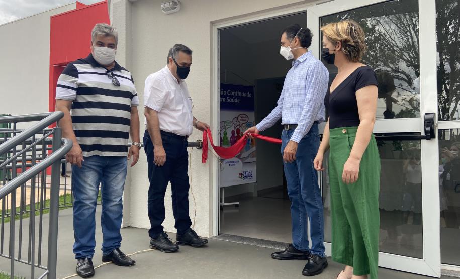 Secretário participa de inauguração da nova base do Samu e Centro de Especialidades em Corbélia