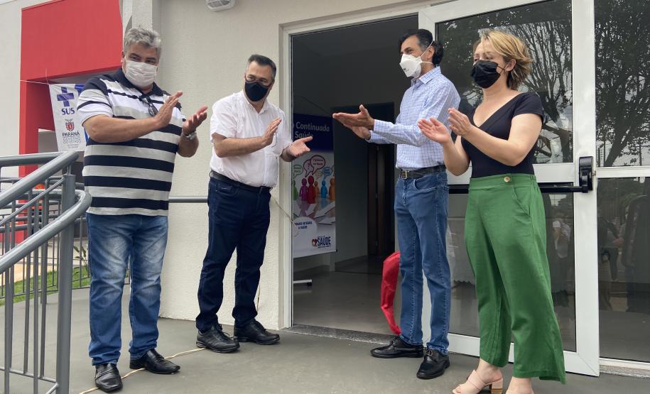 Secretário participa de inauguração da nova base do Samu e Centro de Especialidades em Corbélia