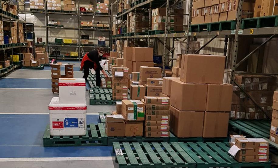 Saúde realiza distribuição de mais 176 mil doses aos municípios