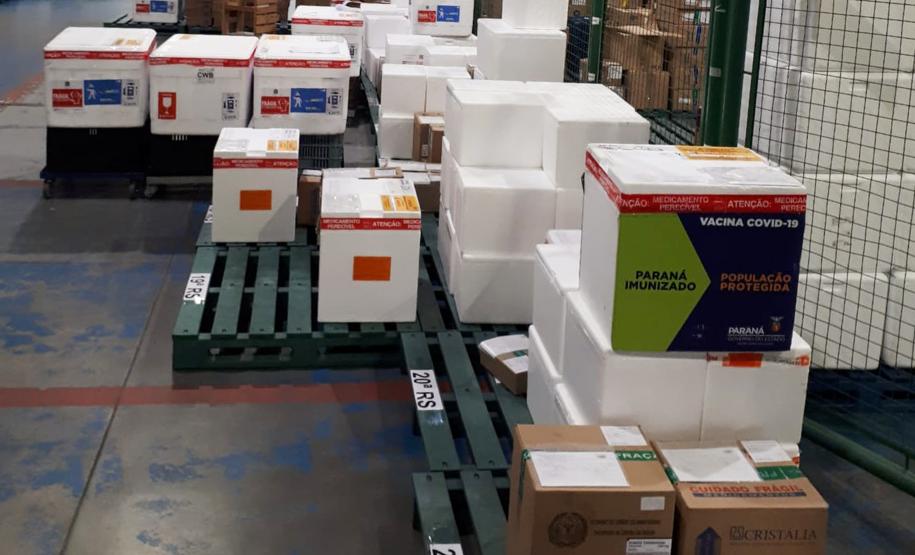 Saúde realiza distribuição de mais 176 mil doses aos municípios