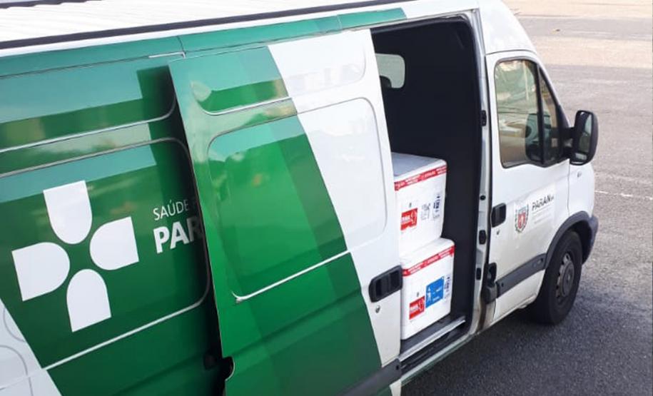 Saúde realiza distribuição de mais 176 mil doses aos municípios