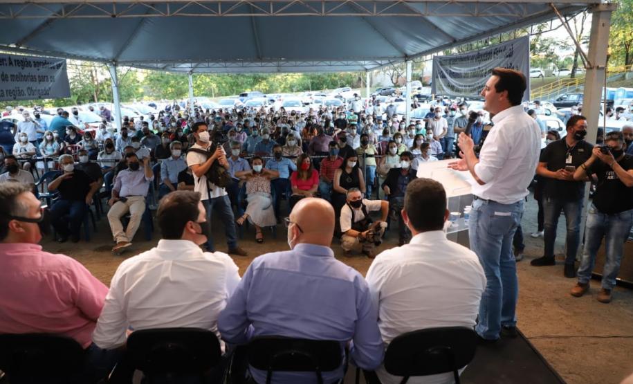 Governo entrega 37 carros para a Saúde da Região de Cornélio Procópio