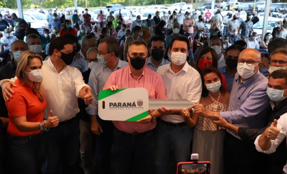 Governo entrega 37 carros para a Saúde da Região de Cornélio Procópio