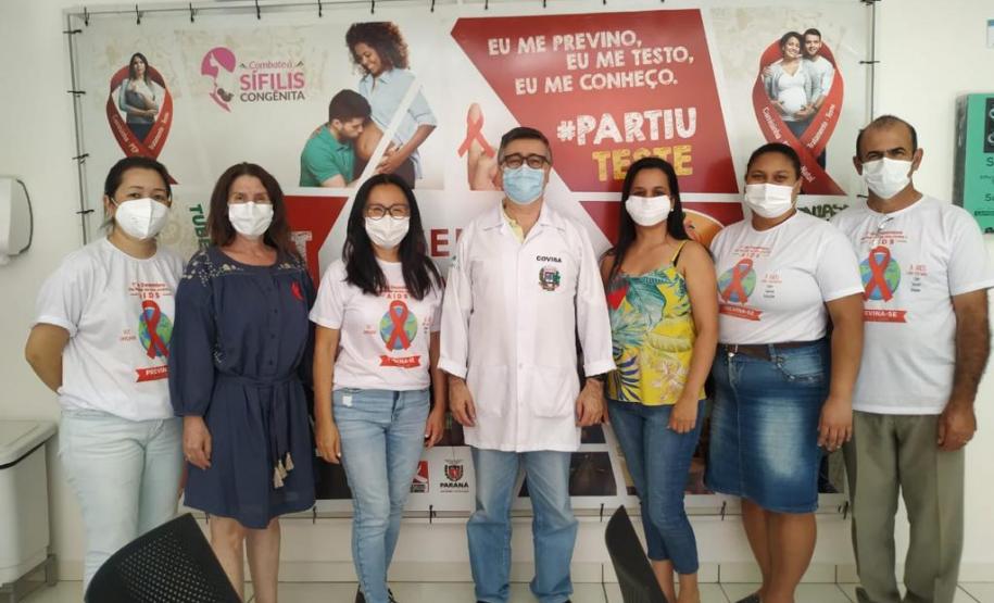 Saúde realiza ações de conscientização contra a Aids