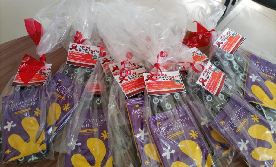 Saúde realiza ações de conscientização contra a Aids