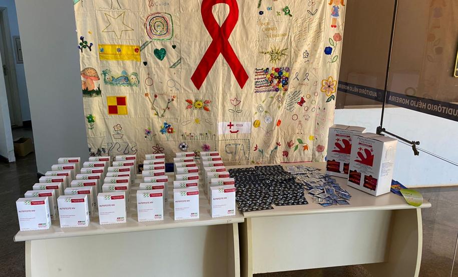 Saúde realiza ações de conscientização contra a Aids