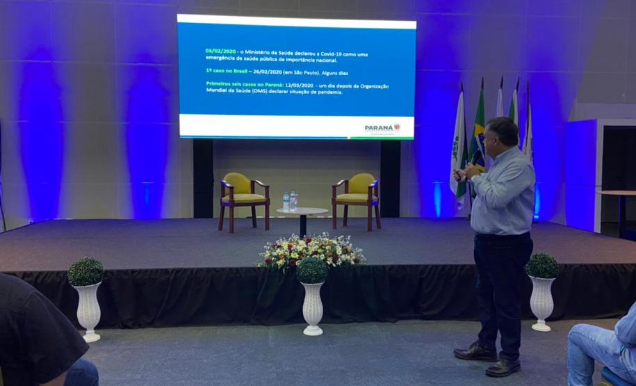 Ações de enfrentamento da pandemia no Paraná são apresentadas para legisladores municipais do Oeste