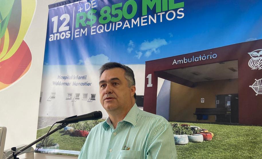 Hospital Infantil Waldemar Monastier comemora 12 anos e recebe mais de R$ 855 mil em equipamentos