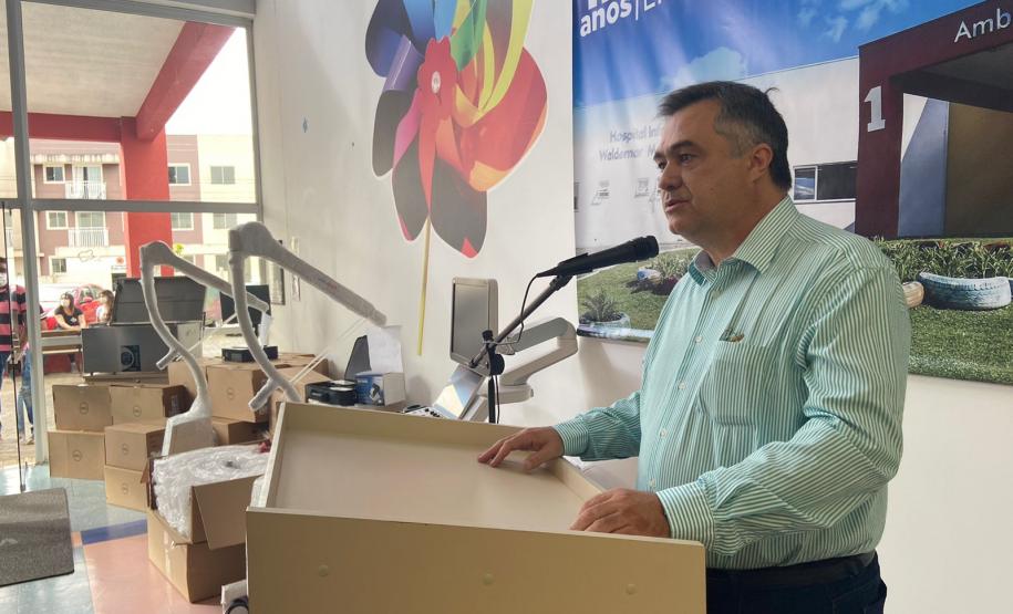 Hospital Infantil Waldemar Monastier comemora 12 anos e recebe mais de R$ 855 mil em equipamentos