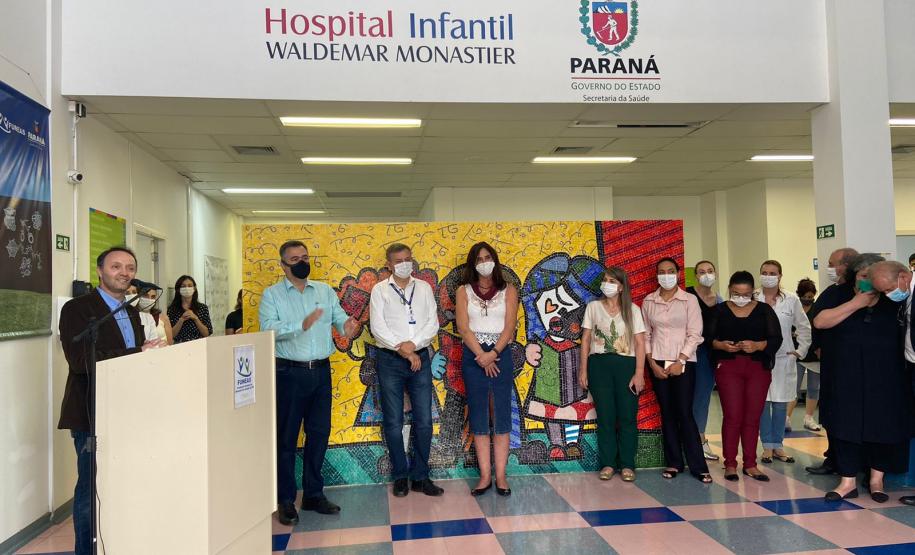 Hospital Infantil Waldemar Monastier comemora 12 anos e recebe mais de R$ 855 mil em equipamentos
