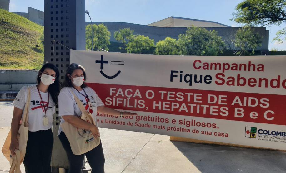 Saúde realiza ações de conscientização contra a Aids
