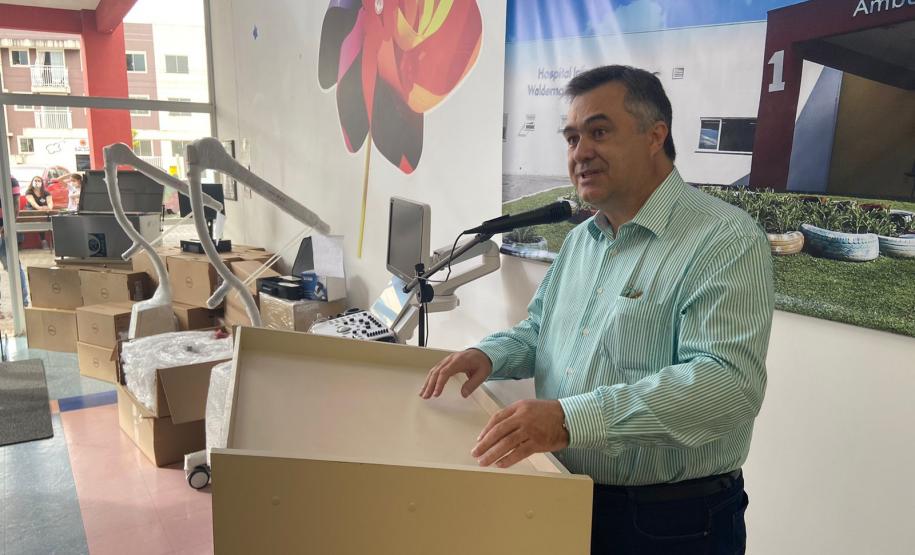 Hospital Infantil Waldemar Monastier comemora 12 anos e recebe mais de R$ 855 mil em equipamentos