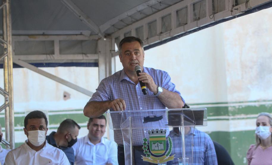 Governador entrega 58 carros para fortalecer a saúde na região de Campo Mourão