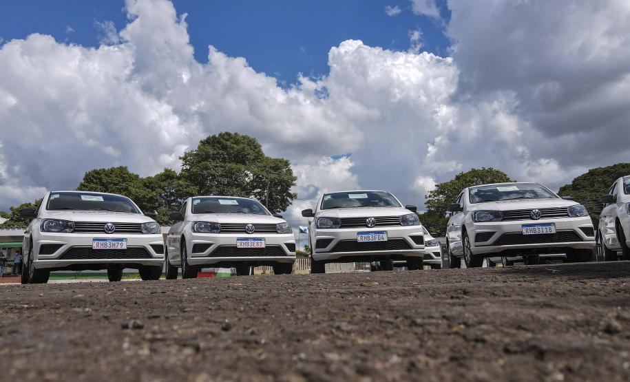 Governador entrega 58 carros para fortalecer a saúde na região de Campo Mourão