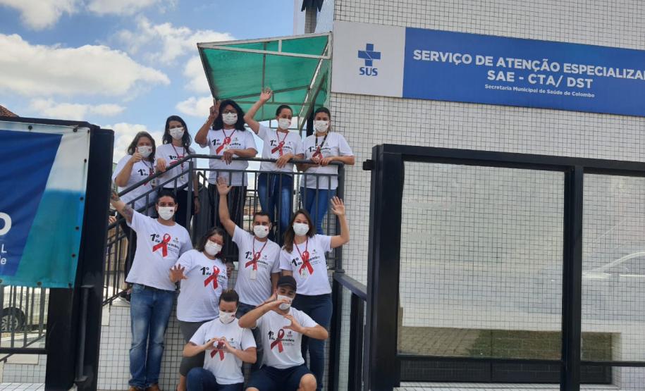 Saúde realiza ações de conscientização contra a Aids