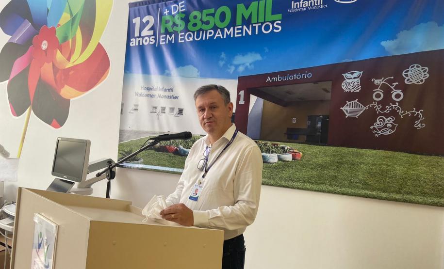 Hospital Infantil Waldemar Monastier comemora 12 anos e recebe mais de R$ 855 mil em equipamentos