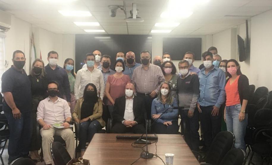 Beto Preto debate estratégias conjuntas com secretários de Saúde do Vale do Ivaí