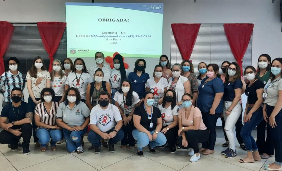 Saúde realiza ações de conscientização contra a Aids