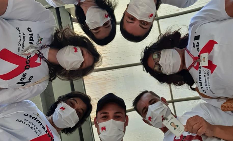 Saúde realiza ações de conscientização contra a Aids