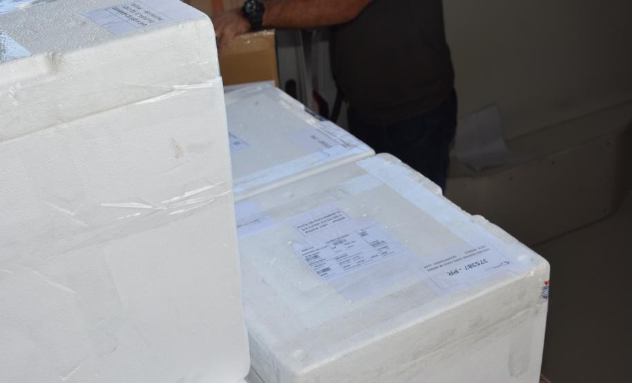 Mais 138 mil vacinas contra a Covid-19 para dose reforço chegam ao Estado