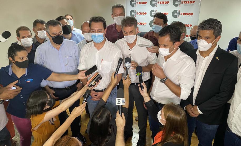 Governador inaugura nova sede do Cisop, que atende até 20 mil consultas por mês no Oeste