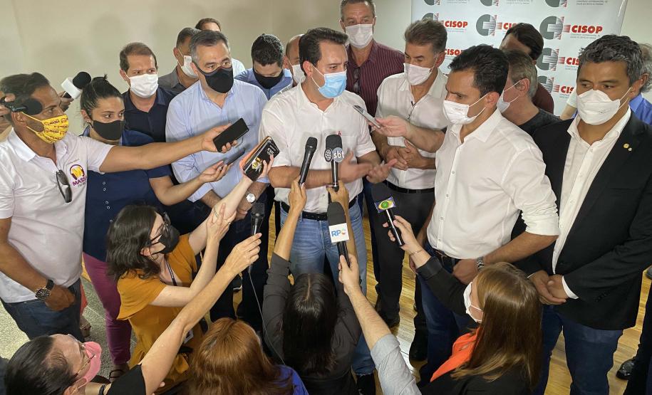 Governador inaugura nova sede do Cisop, que atende até 20 mil consultas por mês no Oeste