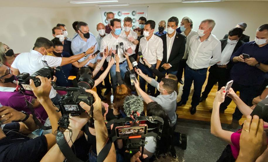 Governador inaugura nova sede do Cisop, que atende até 20 mil consultas por mês no Oeste