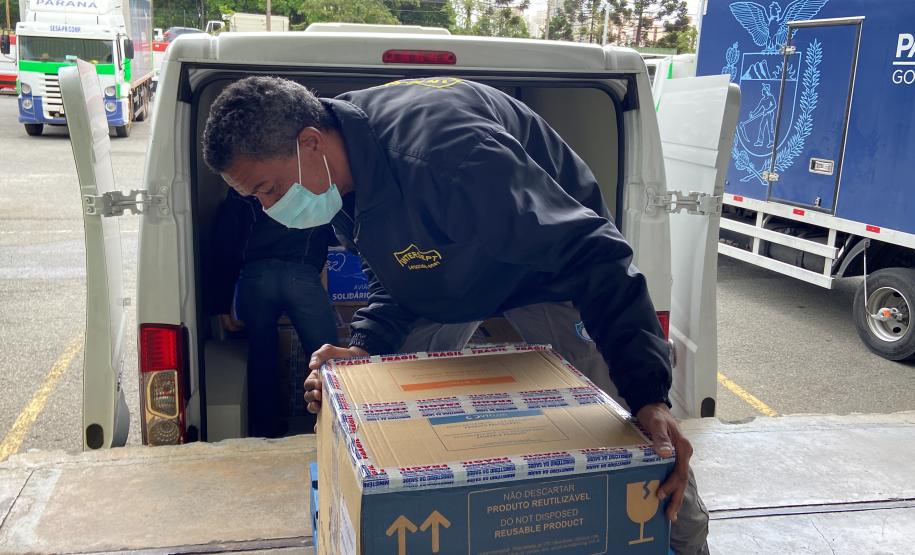 Estado recebe mais 136 mil vacinas contra a Covid-19