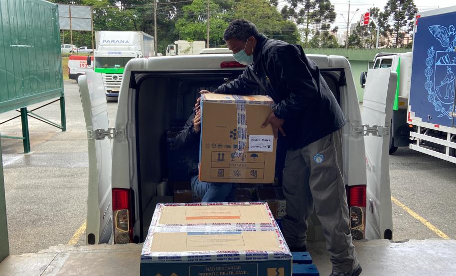 Estado recebe mais 136 mil vacinas contra a Covid-19