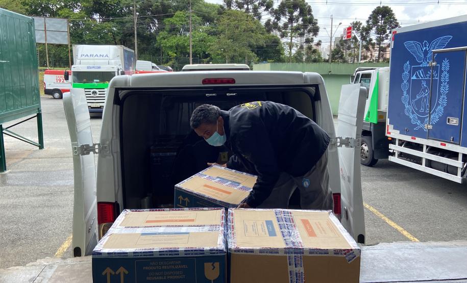 Estado recebe mais 136 mil vacinas contra a Covid-19