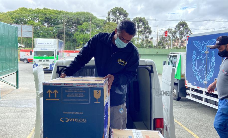 Estado recebe mais 136 mil vacinas contra a Covid-19