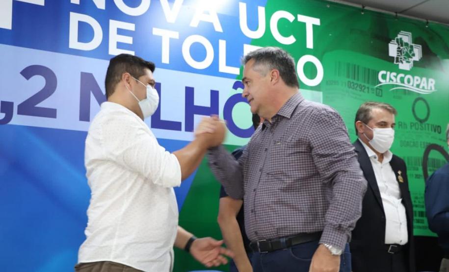 Secretário inaugura ampliação no Ciscopar e nova Unidade de Coleta e Transfusão de Sangue em Toledo