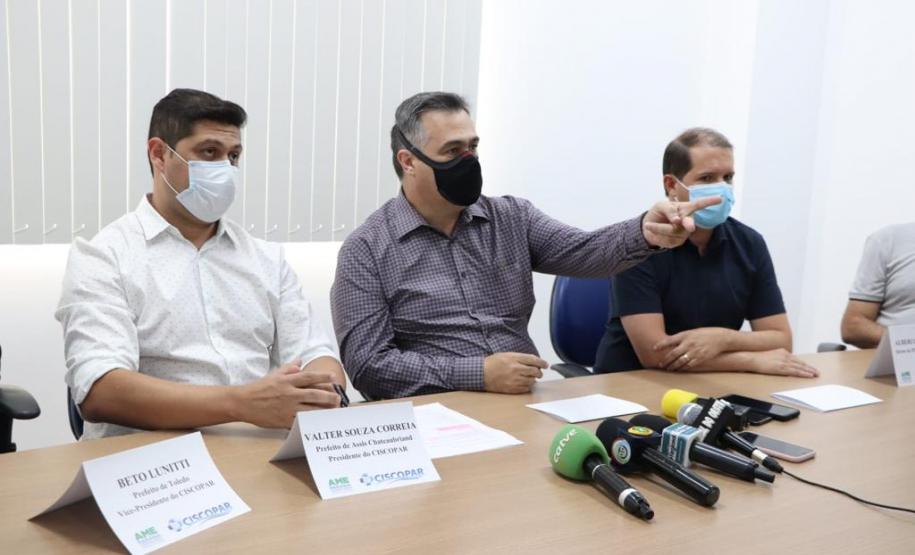 Secretário inaugura ampliação no Ciscopar e nova Unidade de Coleta e Transfusão de Sangue em Toledo