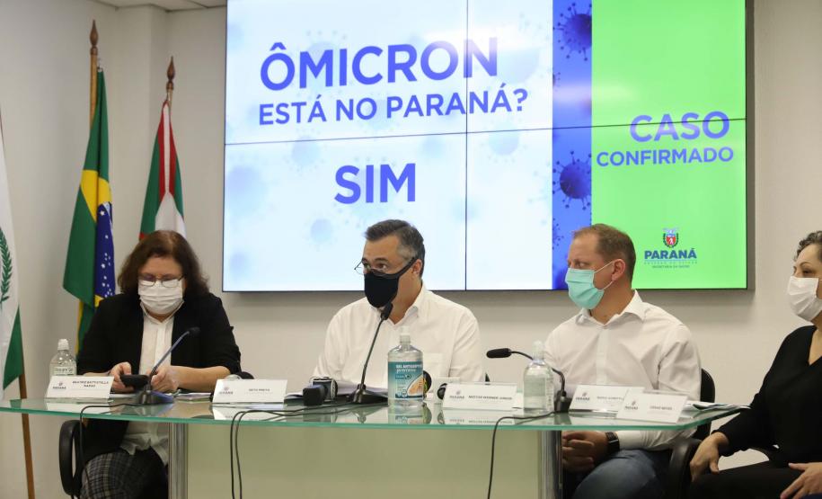 Saúde confirma primeiro caso da variante Ômicron no Estado