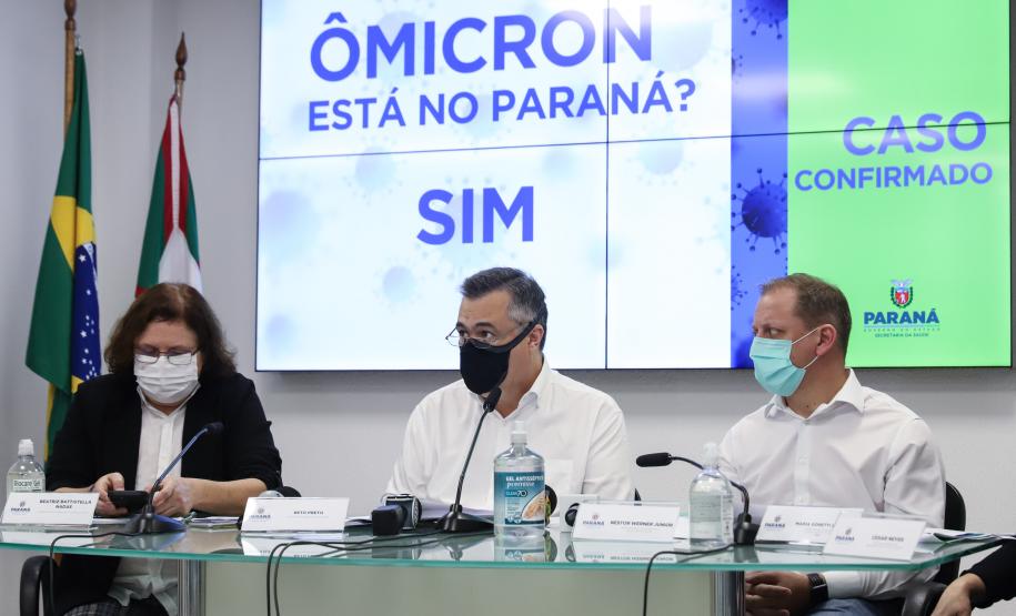Saúde confirma primeiro caso da variante Ômicron no Estado