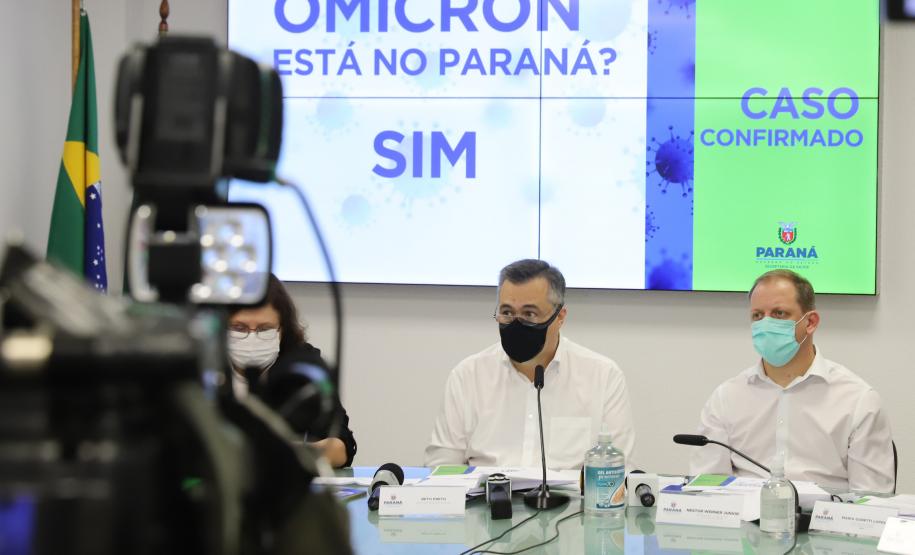 Saúde confirma primeiro caso da variante Ômicron no Estado